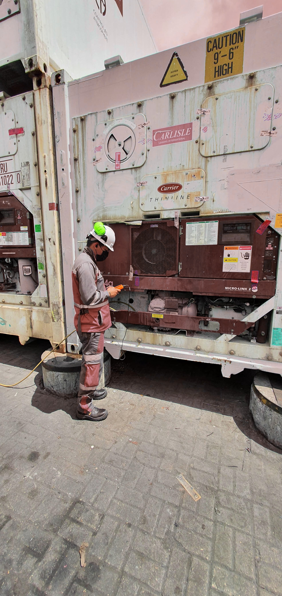 MANTENIMIENTO Y REPARACION DE CONTENEDORES